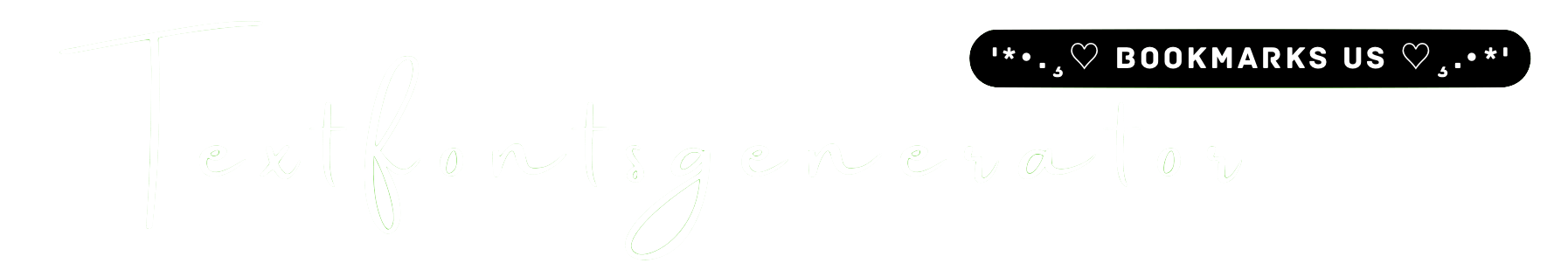 Stylish Text Generator ➜ #1 😍 𝕊𝕥𝕪𝕝𝕚𝕤𝕙 Text Fonts ✓